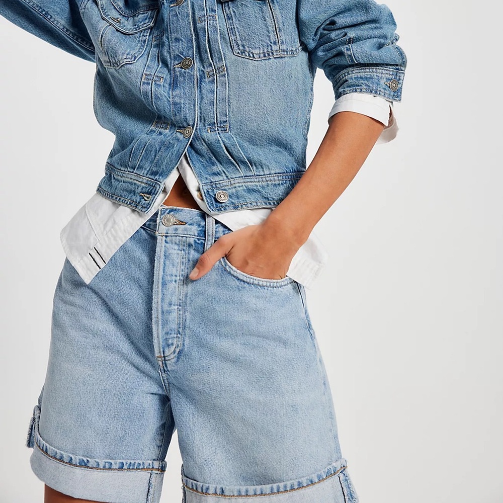 AGOLDE Dame Baggy Short